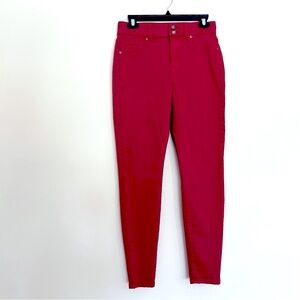 M Jeans by Maurices Women’s Red High Rise Skinny Jeans